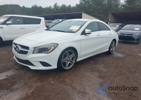 2014 Mercedes-Benz Cla 250 z USA, uszkodzony, nr VIN WDDSJ4EBXEN156005